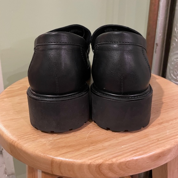 Black Chunky Loafers 9-9.5 - Picture 3 of 6